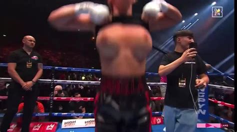 daniella hemsley nude tits|Womens boxer flashes the crowd after her first win